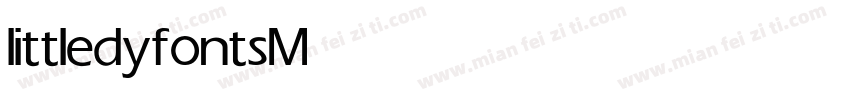 littledyfonts Medium字体转换